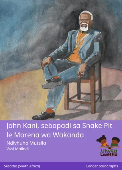John Kani, sebapadi sa Snake Pit le Morena wa Wakanda Cover thumbnail - John Kani, sebapadi sa Snake Pit le Morena wa Wakanda