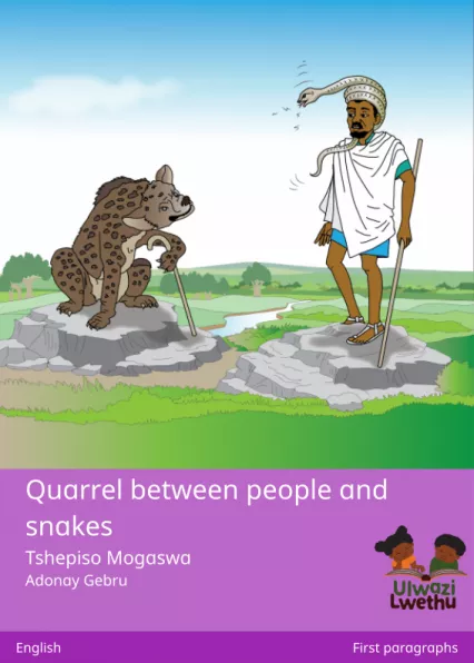Quarrel between people and snakes Cover thumbnail - Quarrel between people and snakes