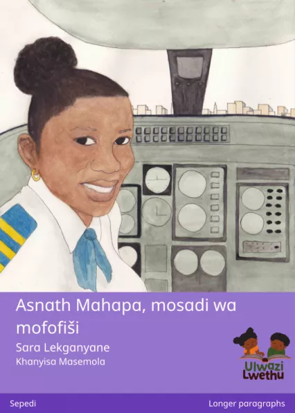 Asnath Mahapa, mosadi wa mofofiši Cover thumbnail - Asnath Mahapa, mosadi wa mofofiši