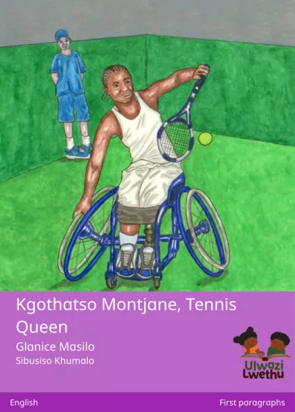 Kgothatso Montjane, Tennis Queen Cover thumbnail - Kgothatso Montjane, Tennis Queen