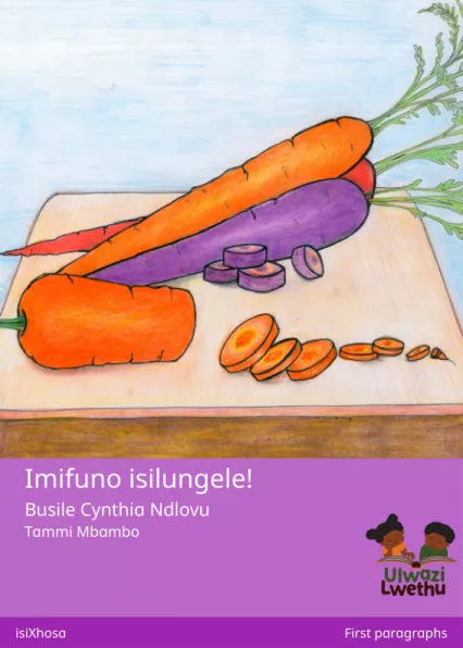 Imifuno isilungele! Cover thumbnail - Imifuno isilungele!